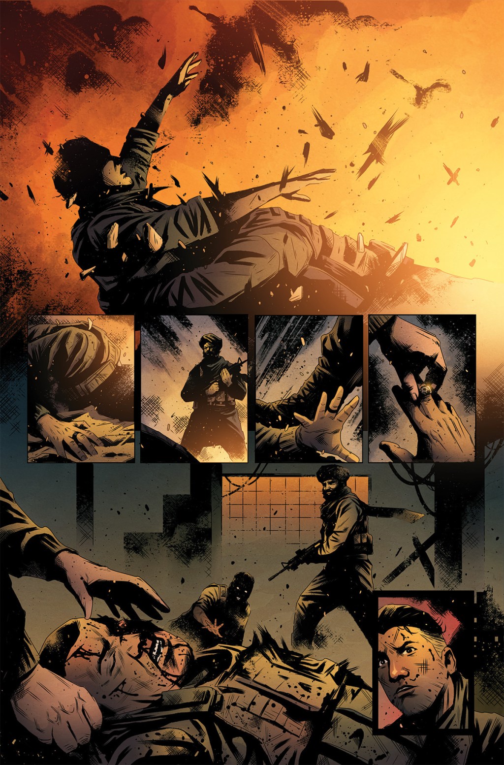 Godkillers #1 coloring