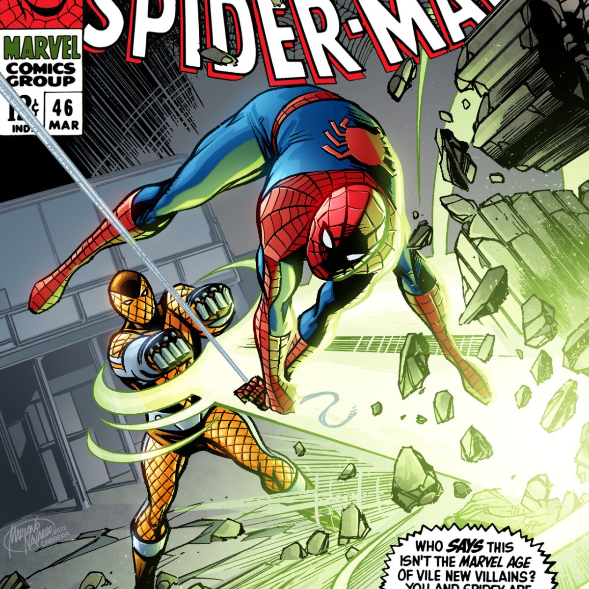 Shocker anniversary – Comic cover&nbsp;remake