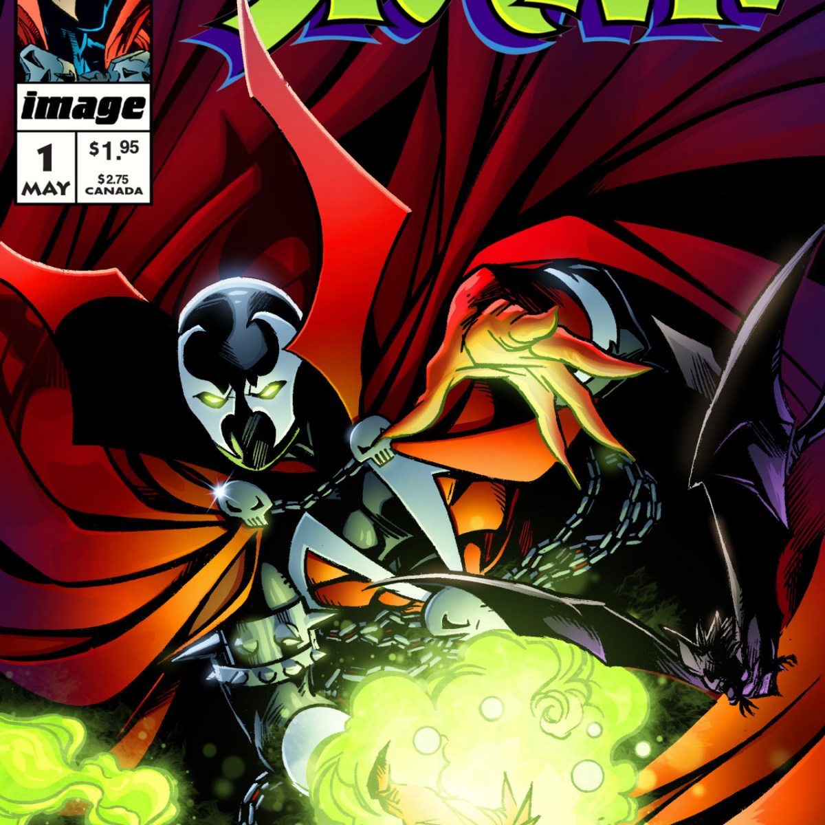 Spawn anniversary – Comic cover&nbsp;remake