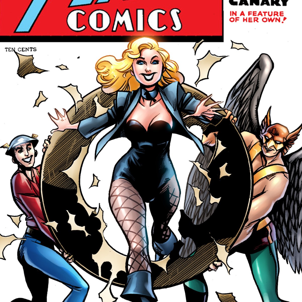 Black Canary anniversary – Comic cover&nbsp;remake