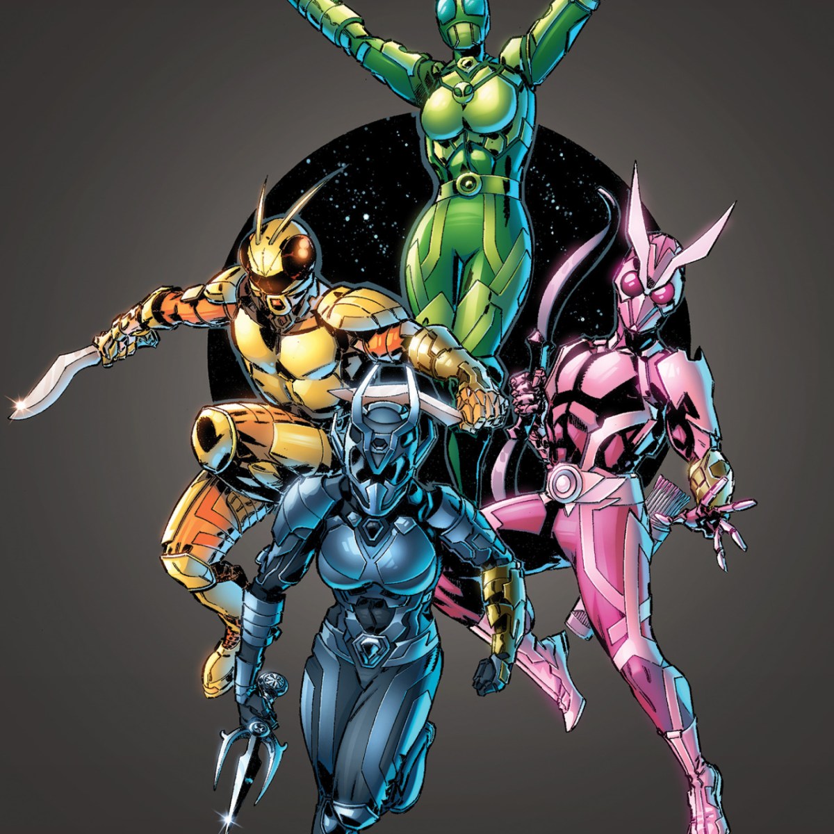 Power Rangers Commission&nbsp;coloring