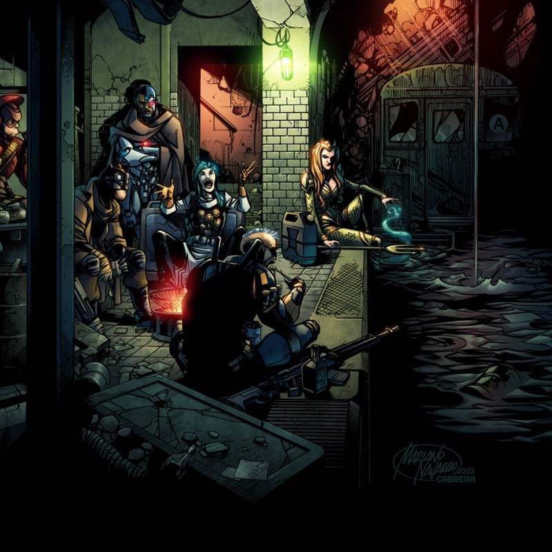 ’INTO THE SNYDERVERSE’&nbsp;fanart