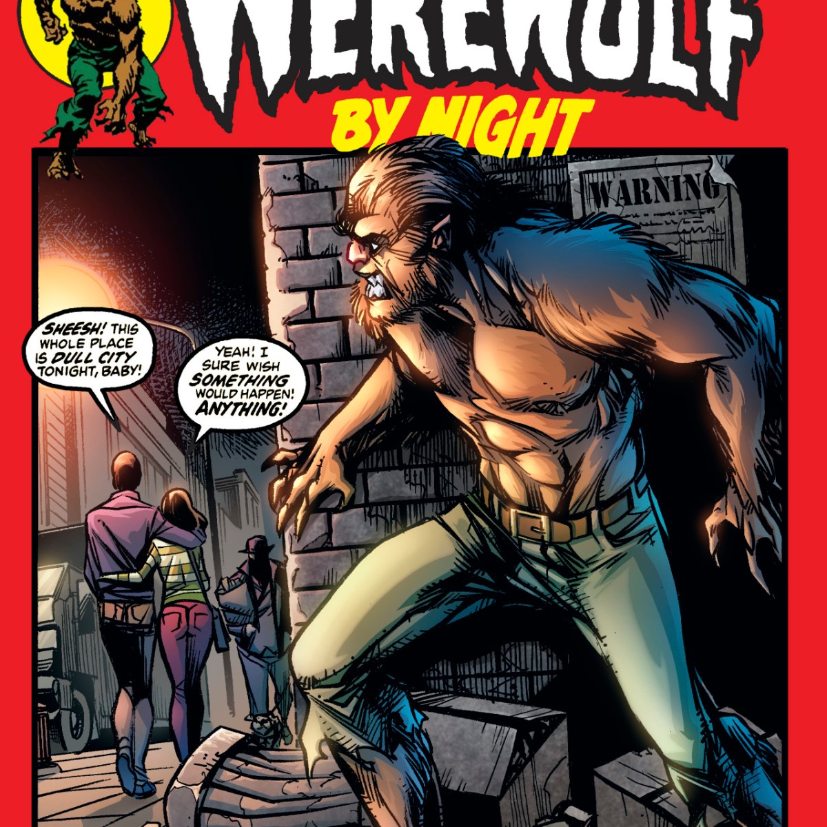 Werewolf By Night anniversary – Comic cover&nbsp;remake