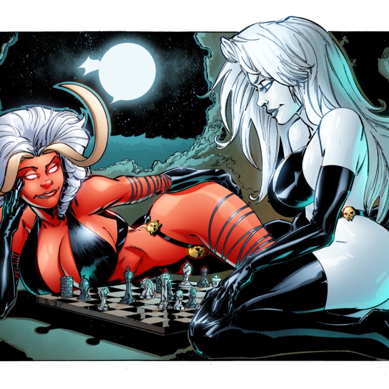 ‘Lady Death’ coloring