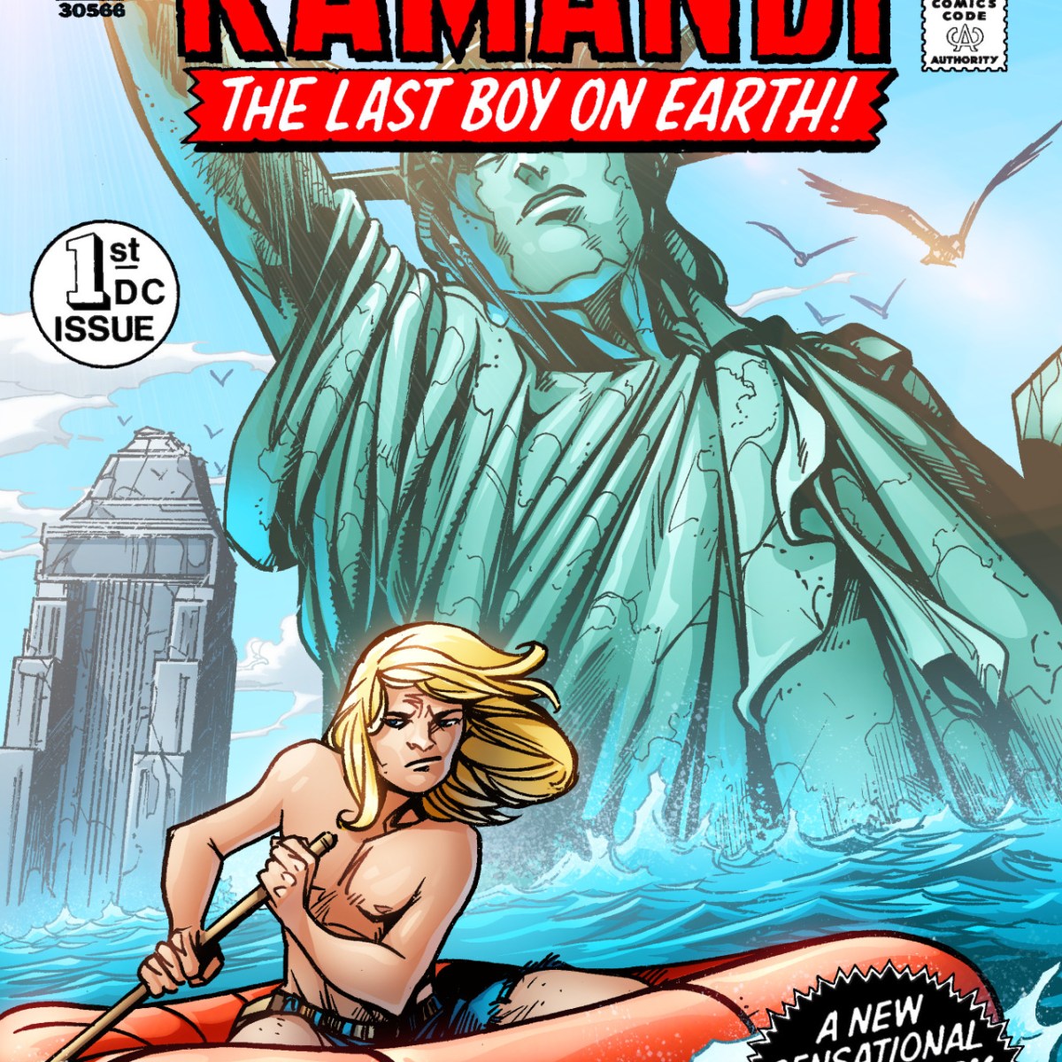 Kamandi anniversary – Comic cover&nbsp;remake