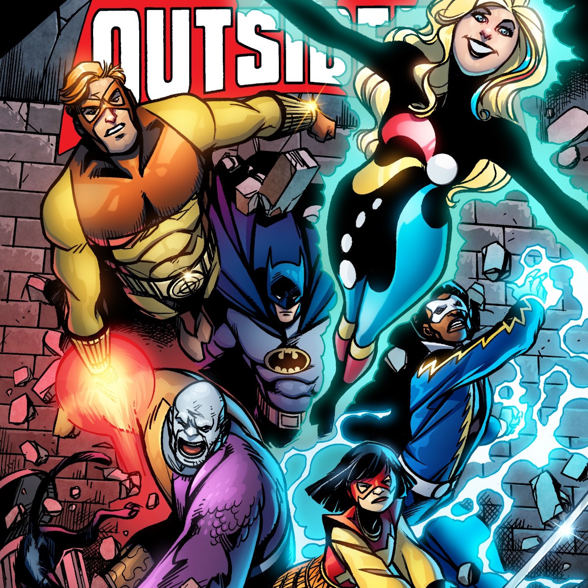 Outsiders anniversary – comic cover&nbsp;remake