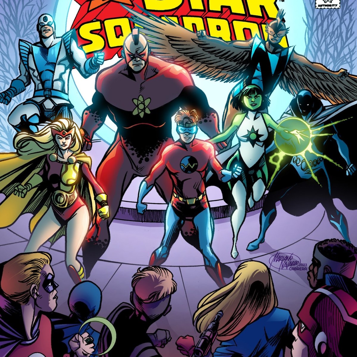 Infinity Inc. anniversary – comic cover&nbsp;remake